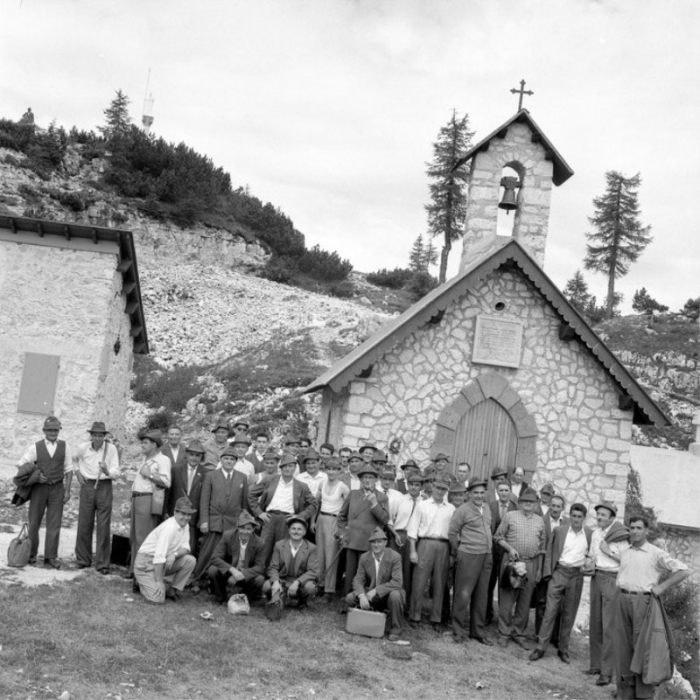 15-07-1959 Pellegrinaggio del Gruppo Alpini di Soave