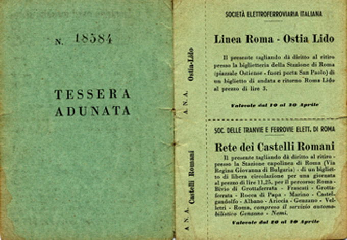 15 Adunata Nazionale Alpini Roma 1934