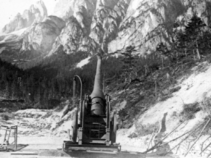 L'artiglieria nella 1° guerra mondiale