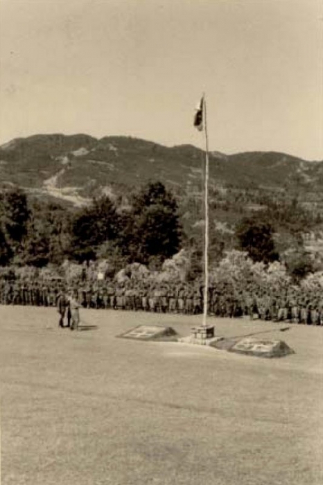 Cerimonia del 5° Alpini Btg Morbegno