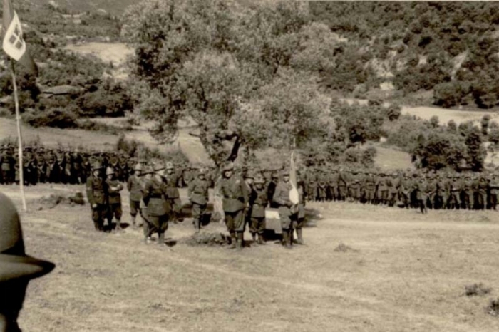 Cerimonia del 5° Alpini Btg Morbegno