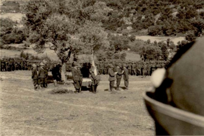 Cerimonia del 5° Alpini Btg Morbegno