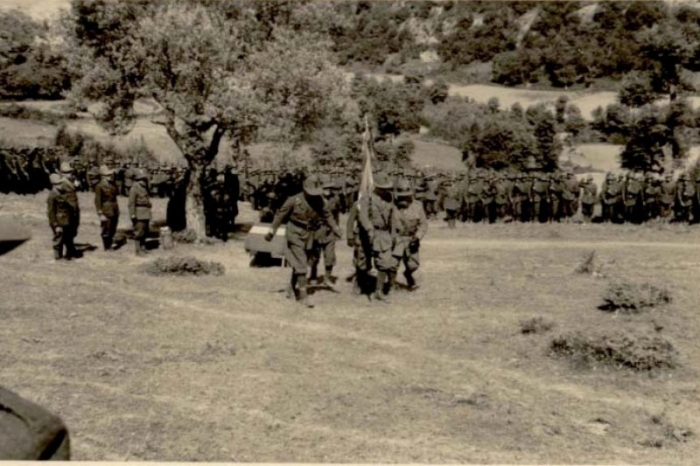 Cerimonia del 5° Alpini Btg Morbegno