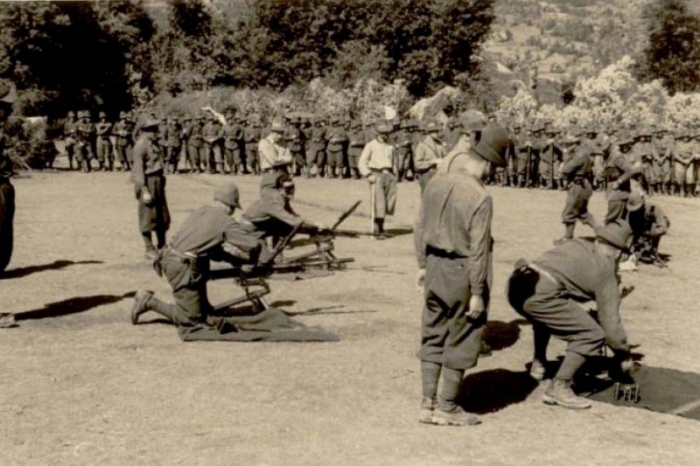 Cerimonia del 5° Alpini Btg Morbegno