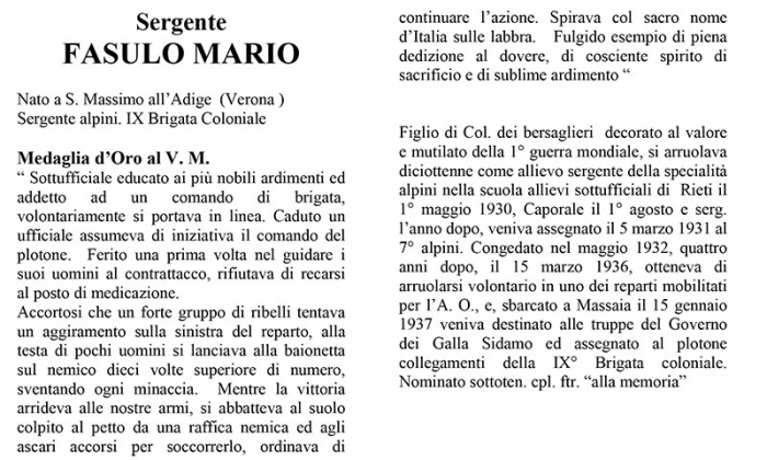 Sergente Mario Fasulo 