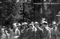 Pila La Regina Maria Jose visita gli alpini