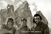 Traversata tre cime Lavaredo 6 marzo 1956